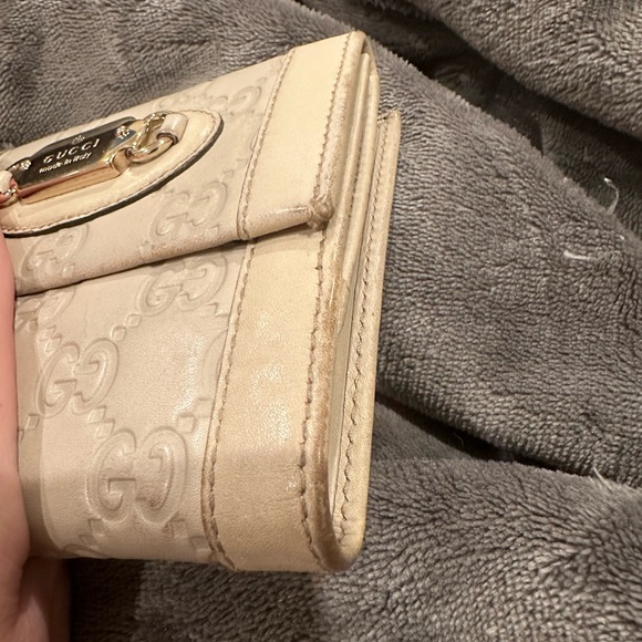 Good used condition Gucci, wallet, off-white - Picture 11 of 14